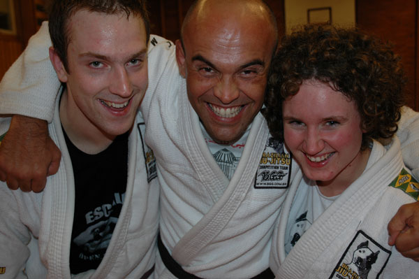 marceloJ Martin och Ingrid och Marcelo, kärt återseende sedan i somras